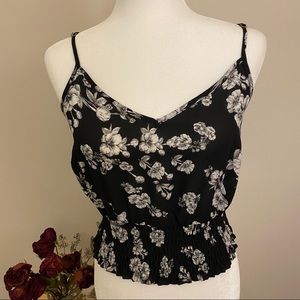 Black & White Floral Cami